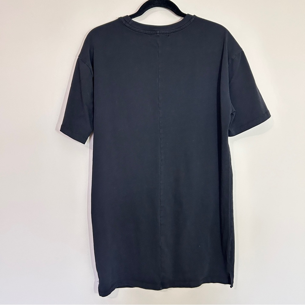 Dynamite Crewneck T-Shirt Mini Dress Sz M - Picture 3 of 5
